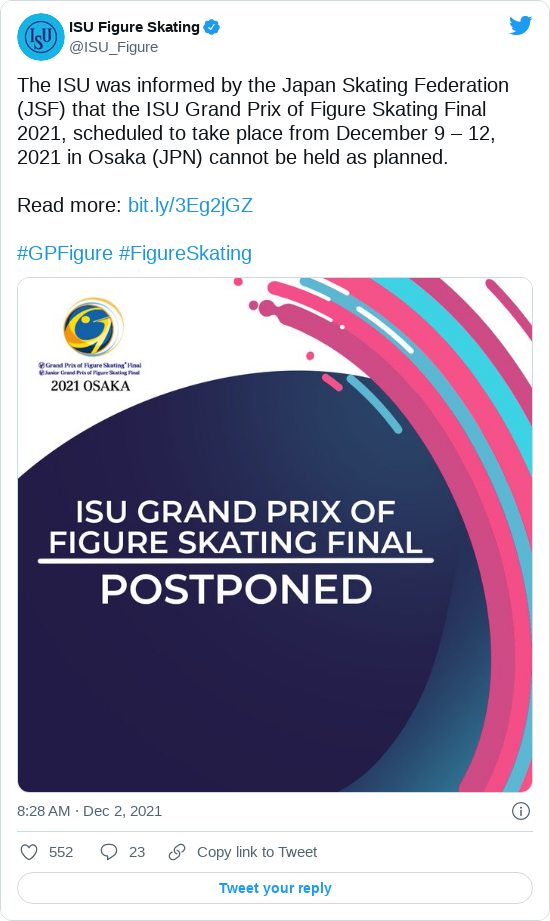 Artistik Buz Pateni Tweet'i