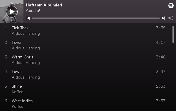 Haftanın Albümleri